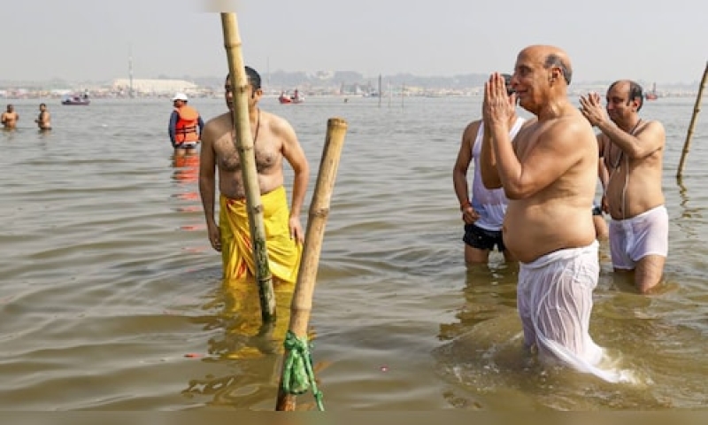 Rajnath Singh says Maha Kumbh Mela is a ‘Spiritual and cultural mega festival’ at Prayagraj