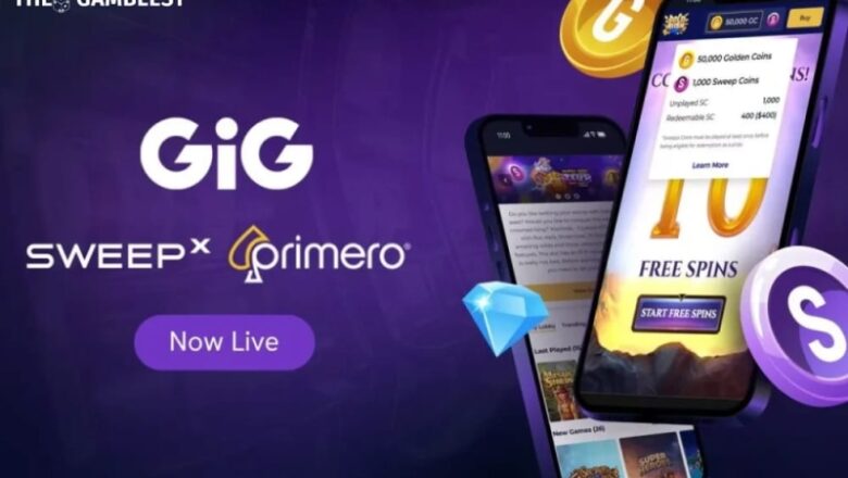 GiG revealed its social gambling establishment SweepX is now deal with brand-new partner Primero