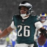 See: Eagles RB Saquon Barkley ices video game with 78-yard TD run vs. Rams