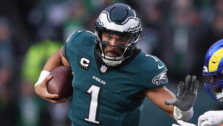 See: Eagles QB Jalen Hurts runs for 44-yard TD vs. Rams